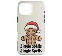 Stitched Doll Jingle Spells Christmas Ugly Xmas Sweater Case for iPhone 16 Pro Max