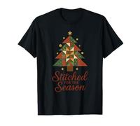 Stitched for The Season Quilt Christmas T-Shirt