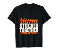 Stitched Together Trick Or Treat Frankenstein Stitch Costume T-Shirt