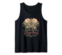 Stitched Together with Care Crochet Lover Tank Top