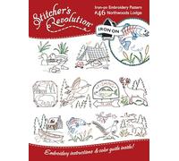 Stitcher's Revolution Northwoods Lodge 46 - Embroidery Iron on Pattern