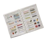 Stitching Book Embroidery Book, Embroidery Instructions for Sewing Enthusiasts, Creative Embroidery Stitches Book, Stitching Linen Book for Clothes, Ornament, for Sewing
