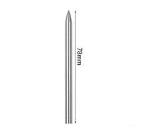 Stitching Steel Repair Leather Craft 78mm Tool for 550 Gear Bracelet Making Lacing Needle Weaving Outdoor Fids Camping Stainless (1pc)