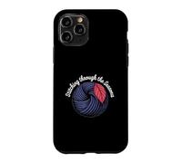 Stitching Through The Seasons Cozy Knitting Yarn Lover Case for iPhone 11 Pro