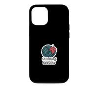 Stitching Through The Seasons Cozy Knitting Yarn Lover Case for iPhone 12/12 Pro