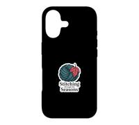 Stitching Through The Seasons Cozy Knitting Yarn Lover Case for iPhone 17