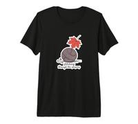 Stitching Through The Seasons Cozy Knitting Yarn Lover Premium T-Shirt