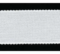 Stitchtastic 3 Inch/8cm Wide Aida Band (14 Count) - White Edging