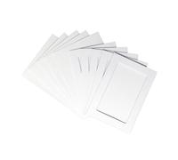 Stitchtastic Rectangular Aperture A6 Cards - White (Pack Of 5)