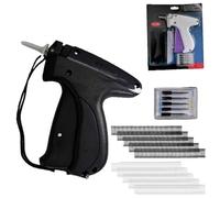 Stitchy Quick Clothing Fixer - For Clothes - Stitch Gun - For Fine Stitching, Tagging, And Hemming - Mini Sewing Quilting Tag Gun For Clothes (Black)