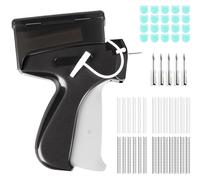 Stitchy Quick Clothing Fixer, ilauke Stitch Gun for Clothes Micro Hand Held Sewing Machine with Case Mini Instant Stitch Tool with 5 Needles,1000 Black and 2000 White 5 & 8mm Micro Fasteners