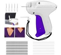 Stitchy Quick Clothing Fixer, Micro Stitch Gun for Clothes Handheld Sewing Machine Clothing Tag Gun Include 1000pcs Glue Needle Quick Clothing Fixer for Fine Stitching/Tagging/Clothes/Quilt Fixing (B)