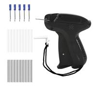 Stitchy Quick Clothing Fixer Micro Stitch Gun for Clothes Quick Tagging Gun for Clothing Sewing Machine Micro Stitchy Small Stitching Gun with 1000 Fasteners & 5 Needles（Black）