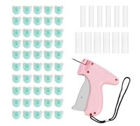 Stitchy Quick Clothing Fixer, Mini Quick Repair Stitch Gun, Micro Stitch Gun for Clothes with 50 Bear Buckles and 660 Plastic Needles for Tagging, Quilt Fixing, Fine Stitching