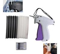 Stitchy Quick Clothing Fixer - Mini Stitch Gun for Clothes, Fine Tagging Gun for Sewing, Quilting, Hemming (White)