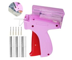 Stitchy Quick Clothing Fixer,Stitch Gun with Storage Box Small Micro Stitch Gun for Clothes Sewing Quick Stitch Gun Mini Stitch Gun for Sewing Tagging Gun for Clothing Price Label Gun (Purple)