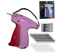Stitchy Quick Clothing Fixer - Stitchy Quick Fixer for Clothes - Instant Button Garment Connector - Mini Quick Repair Garment Sewing Machine -Sewing Quilting Hemming Gun for Clothes (Pink Purple)
