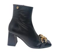 stivali e stivaletti Nappa - female - Pollini - Heeled Boots - Black - 4 UK - Shoes 4 UK
