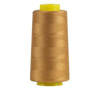 StiVerse 1500 Yards Denim Thread for Jeans, 20s/2 Polyester Thread, Sewing Threads for Sewing Machine, ThickThread for Canvas, Aprons, Denim, Leather, Shoes Bag-Gold