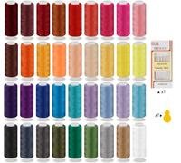 Stiverse 47 Pcs 36 Colours Sewing Threads, 400 Yard Thread, PolyesterThread