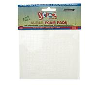 Stix2 144 Double Sided 7mm x 7mm Clear Foam 3D Pads 1mm thick