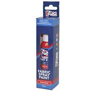 Stix2 Fabric Fashion Spray Paint Permanent Art & Craft T-Shirt Textiles Assorted Colours (Cherry Red)