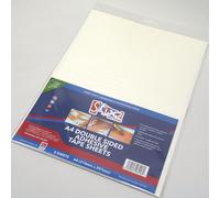 Stix2 Permanent A4 Double-Sided Adhesive Sheets, 5-Pack, Acid-Free, 210 x 297 mm, S57107