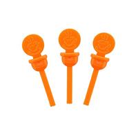 StixToGo Orange Circle Beverage Plug, Package of 400