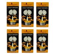 STL 8-Hour Long Burn Tea Light Candles - Pack of 48 Unscented Candles in Gift Packaging | Premium Quality, Extended Burn Time | Perfect for Home, Events, and Relaxation