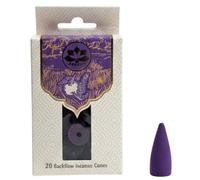 STL Breezy Backflow Incense Cones, Long Burning Scented Aromatherapy Cone for Meditation, Yoga & Home Fragrance, Compatible with Backflow Burners (Lavender)
