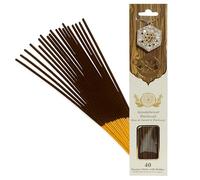 STL Breezy Incense Sticks With Incense Holder, Long Lasting Fragrance, Handcrafted Assorted Incense Stick For Meditation, Relaxation & Yoga, Scented Aroma Sticks (Sandalwood)