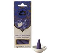 STL Breezy Premium Scented Incense Cones, Long Burning Aromatherapy Cone for Aromatherapy Home, Meditation, Relaxation, Yoga, Prayer & Home Fragrance (Lavender)