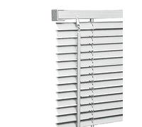 STL White PVC Venetian Blind Easy Fit Window Blinds (90 x 150 cm)