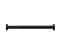 Stless Steel Extendable Rod Adjustable Shower Curt Rail Voile Drapery k Black 153260cm Durable CorrosionResistant Easy Installation