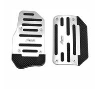 STLYBAZ Car Non-Slip Brake Foot Pedals for Jaguar I-PACE 2018-2025, Foot Pedal Pad Covers Gas Clutch Brake Pedal Cover Throttle Pads Accessory,A-Automatic