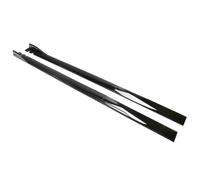 STLYBAZ Car Side Skirts for Toyota RAV4 2014-2019, Anti-Collision Protector Running Boards Side Steps Side Skirt Splitter Lip Diffuser Accessory,A-Black