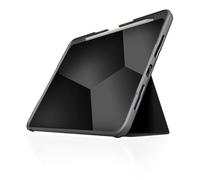 STM DUX PLUS for Apple iPad Pro 11" M4 2024 - Ultra Protective Case, Clear Transparent Back, Military Drop Test Certified w/Apple Pencil Storage, Supports Auto Sleep/Wake Function - Black
