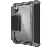 STM Dux Plus for iPad Mini 6th Gen (2021, 8.3 inch) - Rugged Case with Apple Pencil Holder, Magnetic Closure-to-Stand and Sleep/Wake Cover - Mil-Spec Drop Tested - Black (STM-222-341GX-01)