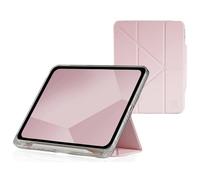 STM Goods OPP iPad (A16 2025/A16/10th Gen) Protective Case with Innovative Origami Magnetic Cover, Slim, Integrated Apple Pencil Holder - Perfect for Travel, Teens, Streamers and Professionals - Pink