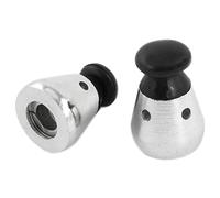 STmea Pressure Cooker Jigger Valve Pack of 2 Black (4 pcs)