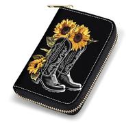 stmedazm Credit Card Holder Wallets for Women, RFID Blocking Small Leather Card Case Wallet with Zipper Accordion Wallets, Python, stm-Card Cases-124