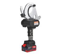 STMKB 21v Electric Ratcheting Cable Cutters, Led Screen Display And Lighting, For Diameter Within 95mm Communications, Copper, Aluminum Cables