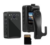 STMKB High-definition Video Recorder, Audio and Video Camera with 128G Memory Card, Motion Detection and Indication Positioning Function, Support Loop Recording and Taking Pictures