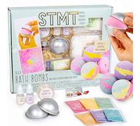 STMT D.I.Y. Bath Bomb Kit, STMT Kits for Girls, Bath Bomb Mold, Spa Kit for Kids, Bath Crumbles, Ages - 6+