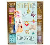 STMT D.I.Y. Resin Jewelry Studio, All-in-One Resin Jewelry Making Kit with Molds, Fun DIY Kit to Make Your Own Necklaces, Bracelets & More, Great Gift for Teen Girls 14+