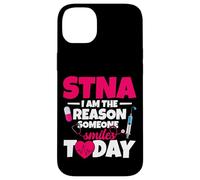 STNA Nurse Night Shift Smiles State Tested Nursing Assistant Case for iPhone 14 Plus