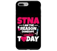 STNA Nurse Night Shift Smiles State Tested Nursing Assistant Case for iPhone 7 Plus/8 Plus