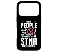 STNA Nurse RN Ask Me How State Tested Nursing Assistant Case for iPhone 17 Pro