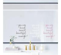STNRST-IN 3PCS Inspirational Wall Decals, Vinyl Removable Art Decorative Wall Stickers, Self-Adhesive Motivational Home Decor Wallpaper for Living Room Bedroom Office Entrance