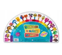 Stnux Set of 20 Coloured Pencils for Kids | Pencils with Animal Shaped Erasers | Fun Pencils for Drawing and Writing | Creative Kit | Ideal for School and Gift